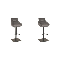 Label51 Barkruk beauty - cosmo 58.5x52x88 cm set van 2