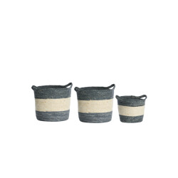 Light & Living mand kilkee Ø40x40cm - set van 3