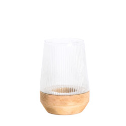Light & Living windlicht minas Ø18x26cm -