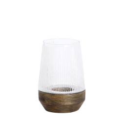 Light & Living windlicht minas Ø18x26cm -