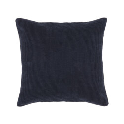 Label51 Sierkussen rib navy katoen
