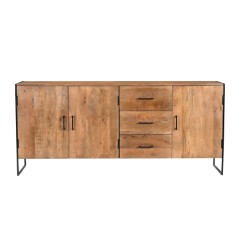 Livingfurn dressoir elin 180cm , zwart