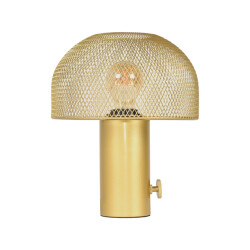 Label51 Tafellamp fungo 23x23x29 cm goud metaal