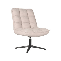 Label51 Fauteuil vince naturel boucle