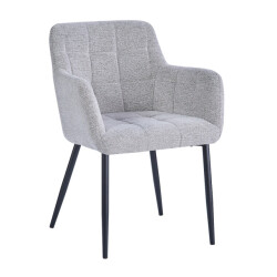 Livingfurn eetkamerstoel bronco toffee - set van 2