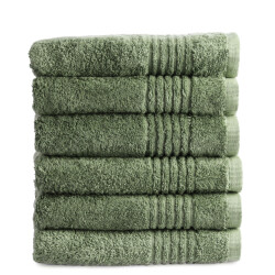 Phlox Handdoeken set 50x100 cm 6 stuks 600 g/m2 zacht katoen supreme