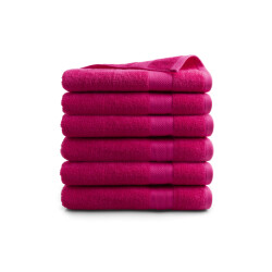 DoubleDry Handdoeken set 70 x 140 cm 6 stuks 100% zacht katoen 500 g/m2 6x