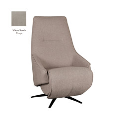 Label51 Fauteuil odense - micro suede elektrisch 87x68x110 cm