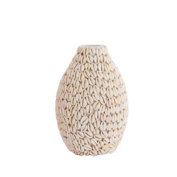 Light & Living vaas shell Ø19x28cm -