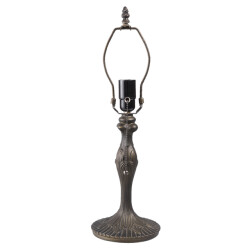 LumiLamp Lampenvoet tafellamp tiffany Ø 15x42 cm kunststof lampvoet