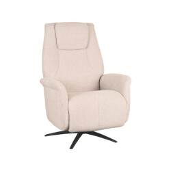 Label51 Fauteuil stockholm naturel boucle elektrisch 87x77x112 cm