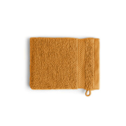 DoubleDry Washandjes hotel collectie 6 stuks 16x21 oker