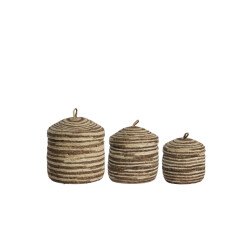 Light & Living mand kilrush Ø34x36cm - set van 3