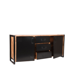 Label51 Dressoir brussels rough mangohout 190 cm