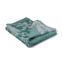 Phlox Strandlaken 100% katoen 1 zijde velour 90x160 lagoon