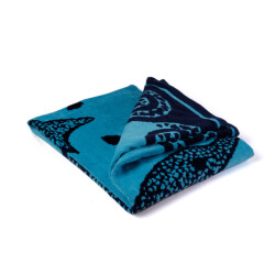 Phlox Strandlaken 100% katoen 1 zijde velour 90x160 dolphin