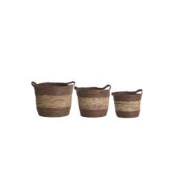 Light & Living mand kilkee Ø40x40cm - set van 3