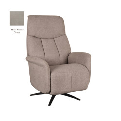 Label51 Fauteuil oslo - micro suede elektrisch 87x79x112 cm