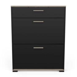 CaliCosy Schoenenkast met 2 neerklapbare deuren en 1 lade l80,8 cm