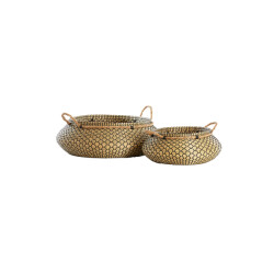 Light & Living mand tomaz Ø59x27cm - set van 2