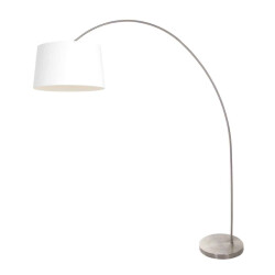 Bright Home Retro vloerlamp flare staal