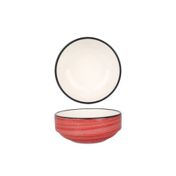 Bonna Serveerschaal aura passion porselein 14 cm (500cc) set van 2