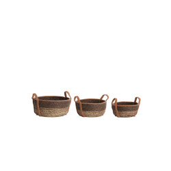 Light & Living mand kin Ø33x23cm - set van 3