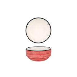 Bonna Serveerschaal aura passion porselein 12 cm (350cc) set van 2