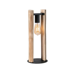 Label51 tafellamp woody 18x18x45cm boomstam
