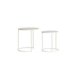 Light & Living bijzettafel sadar Ø52x46cm - set van 2