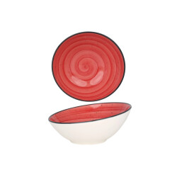 Bonna Serveerschaal aura passion porselein 22 cm (850cc) set van 2