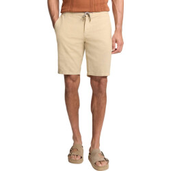 No Excess Short with linen garment dyed sand