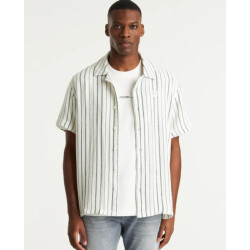 Chasin' 62120007 e53 heren doby stripe overshirt chas