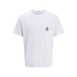 Jack & Jones jorcanggu illu tee ss crew neck 12277228 bright white