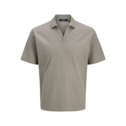 Jack & Jones jprsummer design rib polo ss ss25 12285717 dried sage