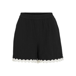 Vila vimanda wavy rw shorts 14106793 black beauty
