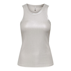 Only onlsol life s/l glitter rib top jrs 15325270 cloud dancer