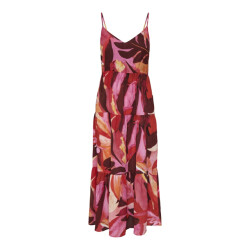 Only onlalma life vis strap long dress 15256836 russet brown