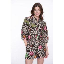 Geisha 53491-20 720 blouse sand/green/blue