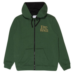 Li-cense Lord of the rings unisex volwassen volledige zip hoodie
