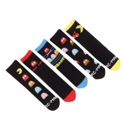 Li-cense Pac man set uniseks sokken voor volwassenen (set van 5)