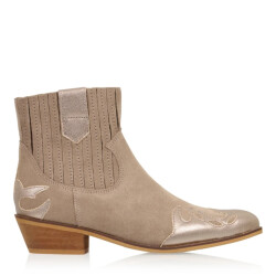 DWRS Label austin cowboylaarsjes enkellaars met hak dames