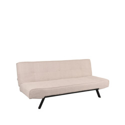 Label51 Slaapbank king naturel boucle king | zwarte poot