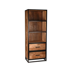 Label51 Boekkast tampa rough mangohout