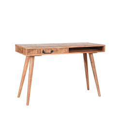 Label51 Bureau steady rough mangohout 118x50 cm