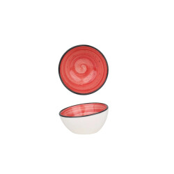 Bonna Serveerschaal aura passion porselein 8 cm (60cc) set van 2