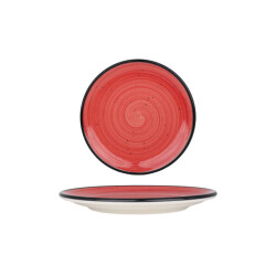 Bonna Dessertbord aura passion porselein 17 cm set van 6