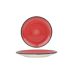 Bonna Dessertbord aura passion porselein 19 cm set van 6