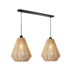 Label51 hanglamp ibiza diamond 2-lichts 80x33x150 cm -