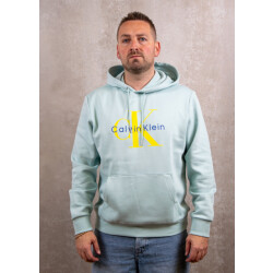 Calvin Klein Ls monologo fleece hoodie